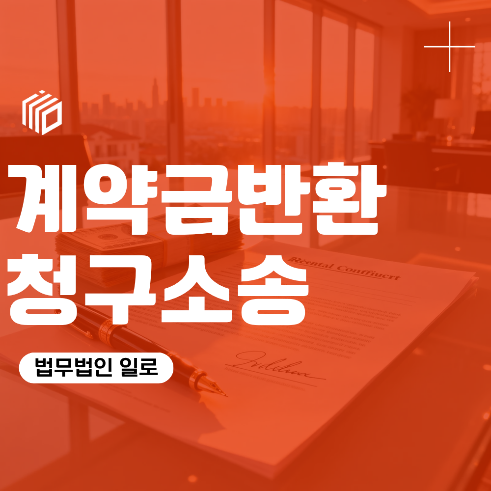 계약금반환청구소송, 부동산계약금반환이 가능한 경우와 준비자료
